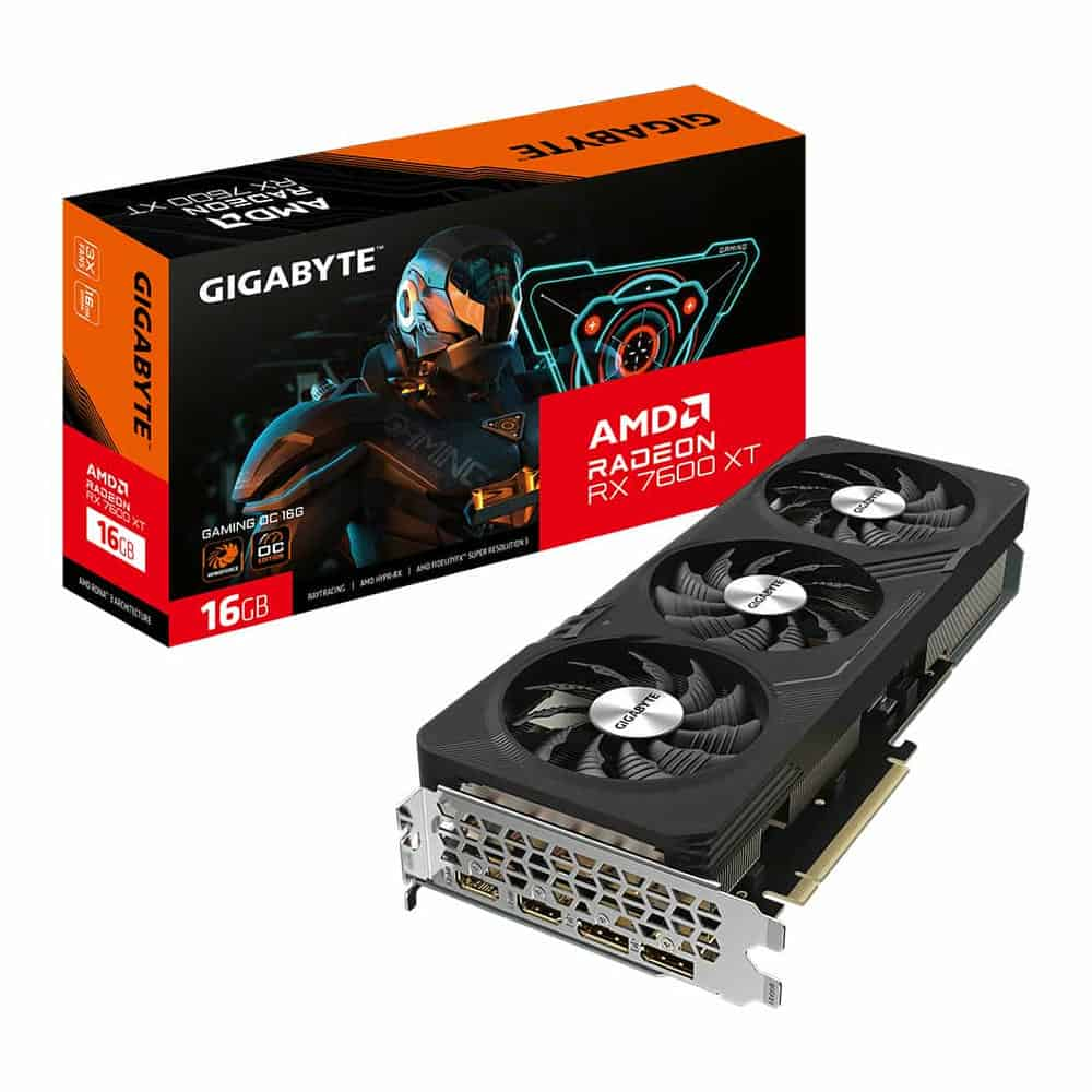 (image for) Gigabyte AMD Radeon RX 7600 XT GAMING OC 16GB GDDR6 Graphics Card